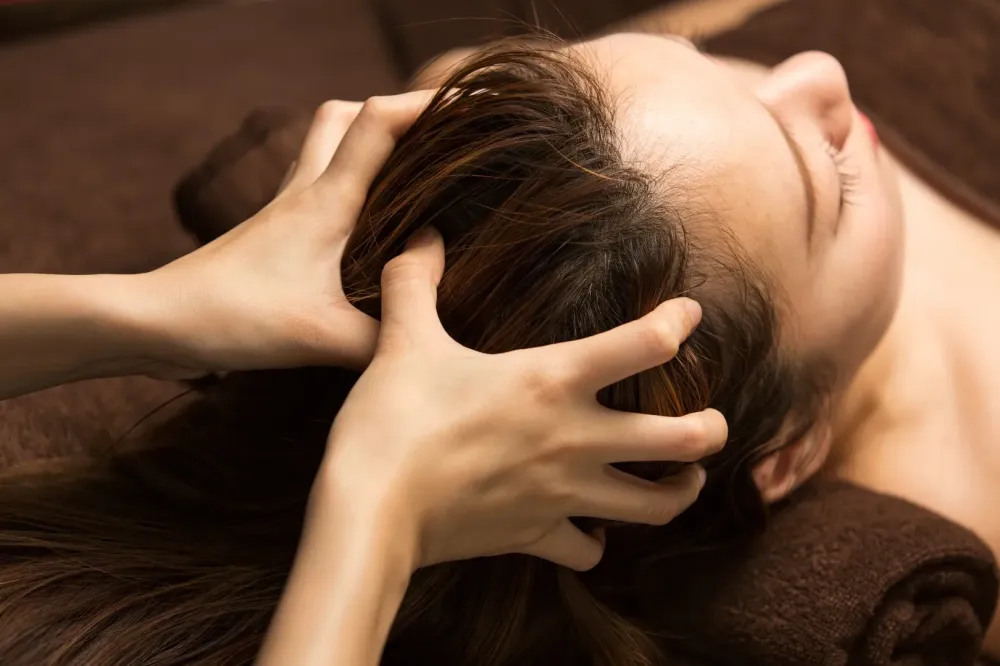 Massage crânien relaxant